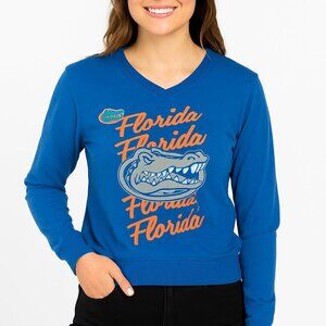 Florida Gators Sweatshirt by Russell Athletic | Size M (7/9) | Blue Logo